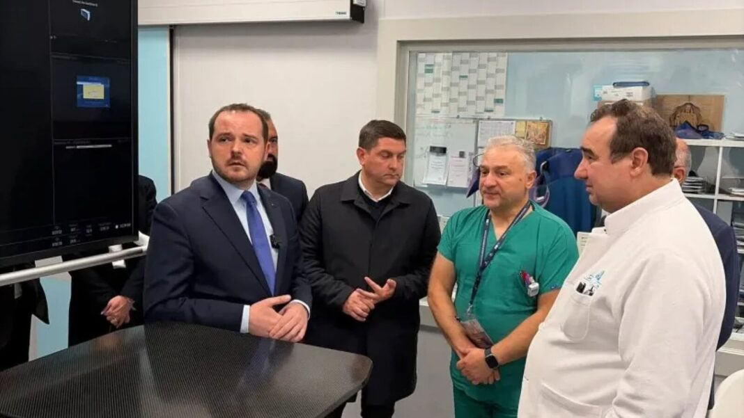 Ministrul Sănătăţii inspectează investiţiile la Spitalul din Iaşi
