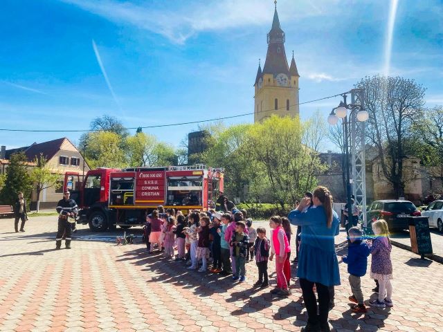Pompierii din Cristian, schimb de experiență în Germania