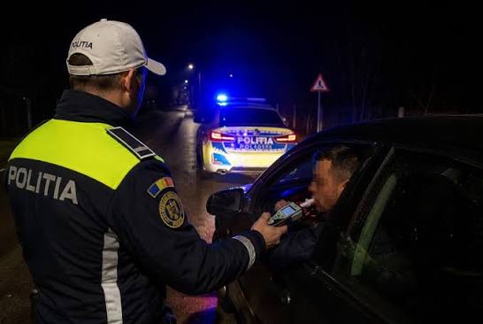 Șofer Beat Oprit de Poliție la Râșnov