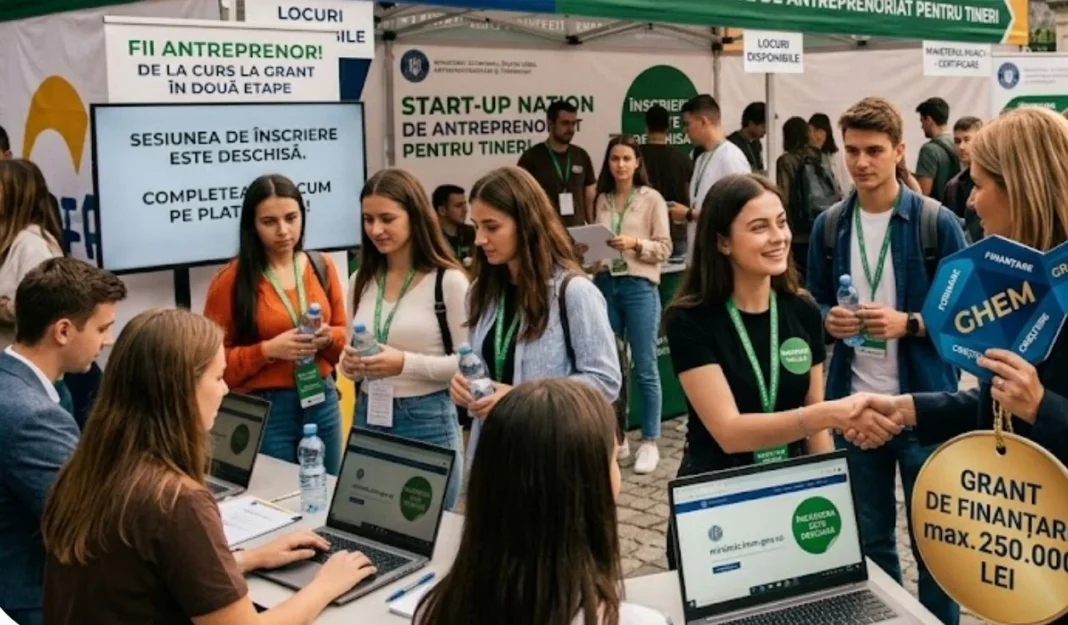 Start-Up Nation: Finanțare de 250.000 lei pentru afaceri noi