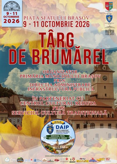 Târgul de Brumărel revine la Brașov în octombrie